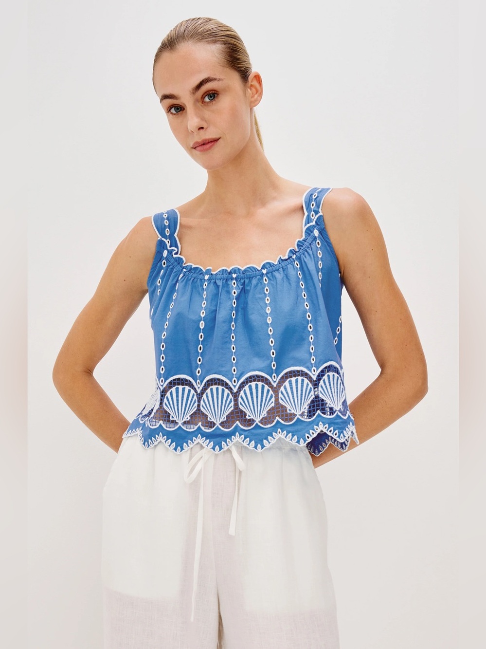 Rails Esperanza Top French Blue XS NWT - Picture 1 of 6